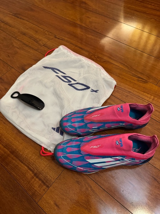 adidas Other - adidas F50 Pink and Teal Soccer Cleats